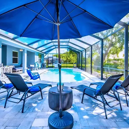 Beautiful Cape Coral Oasis! King Bed, Bbq, Heated Pool, Pvt Yard & Much More! Extérieur photo